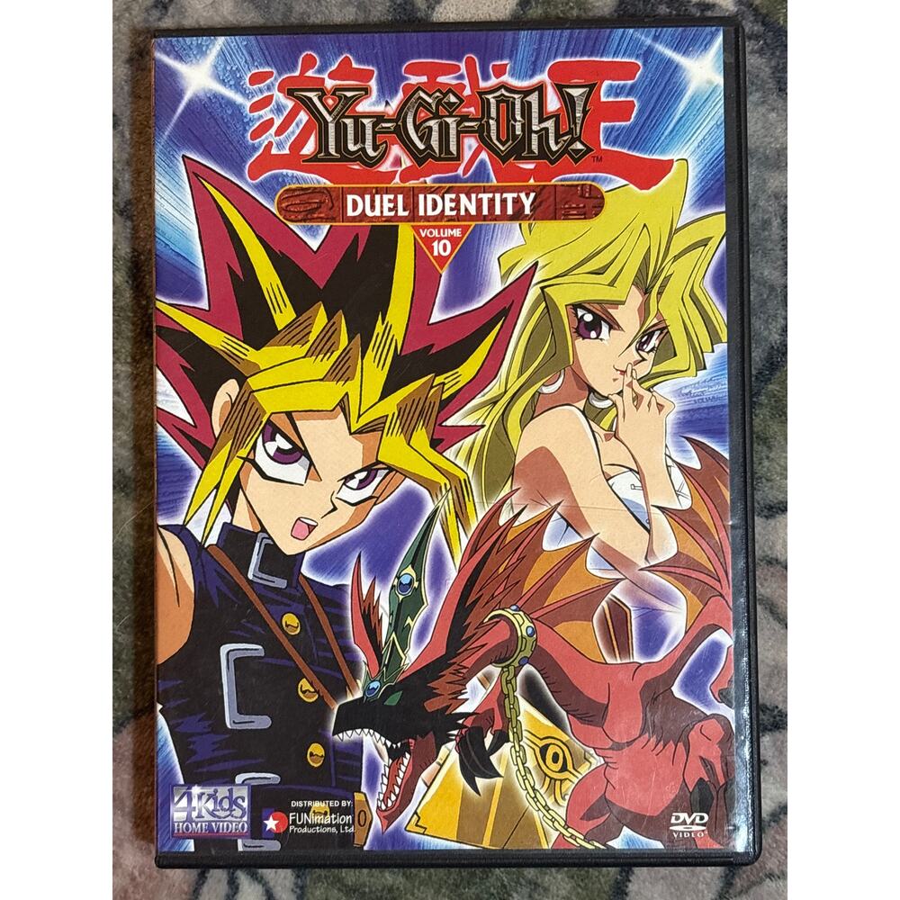 1996 Yu-Gi-Oh! Duel Identity DVD vol 10 4Kids home video funimation anime